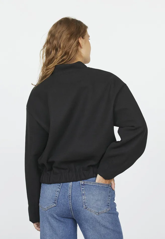 Women Sisters Point Jackets and Waistcoats VABAIABOMBER Black