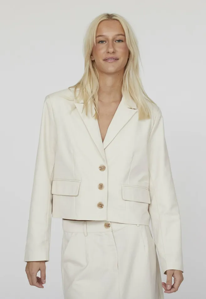 Women Sisters Point Jackets and Waistcoats VILSABL Porcelain