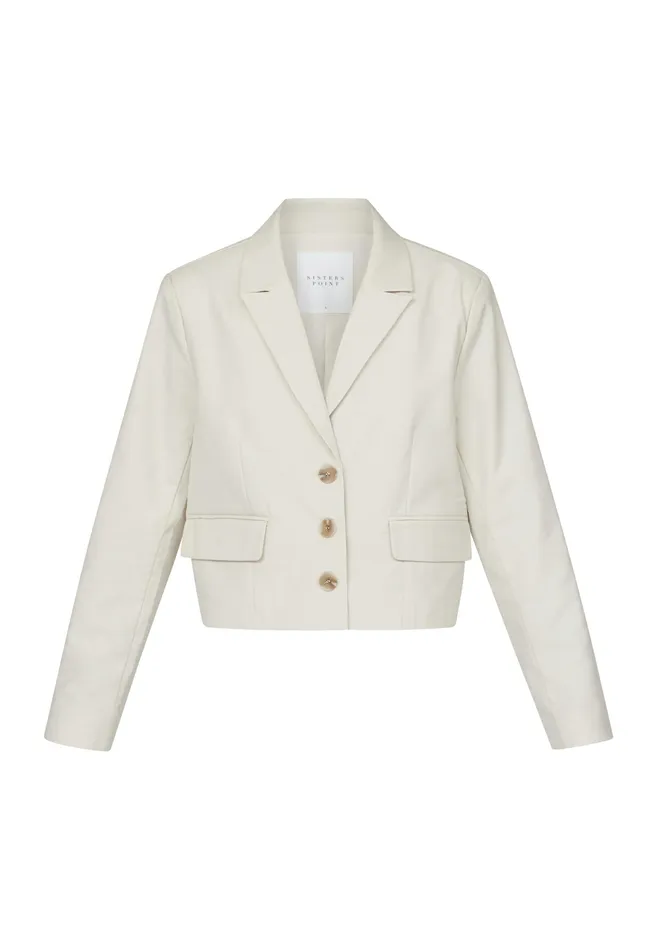 Women Sisters Point Jackets and Waistcoats VILSABL Porcelain