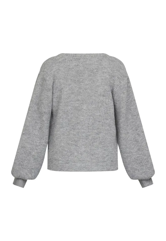 Women Sisters Point Knitwear LUIVCA Grey Mel