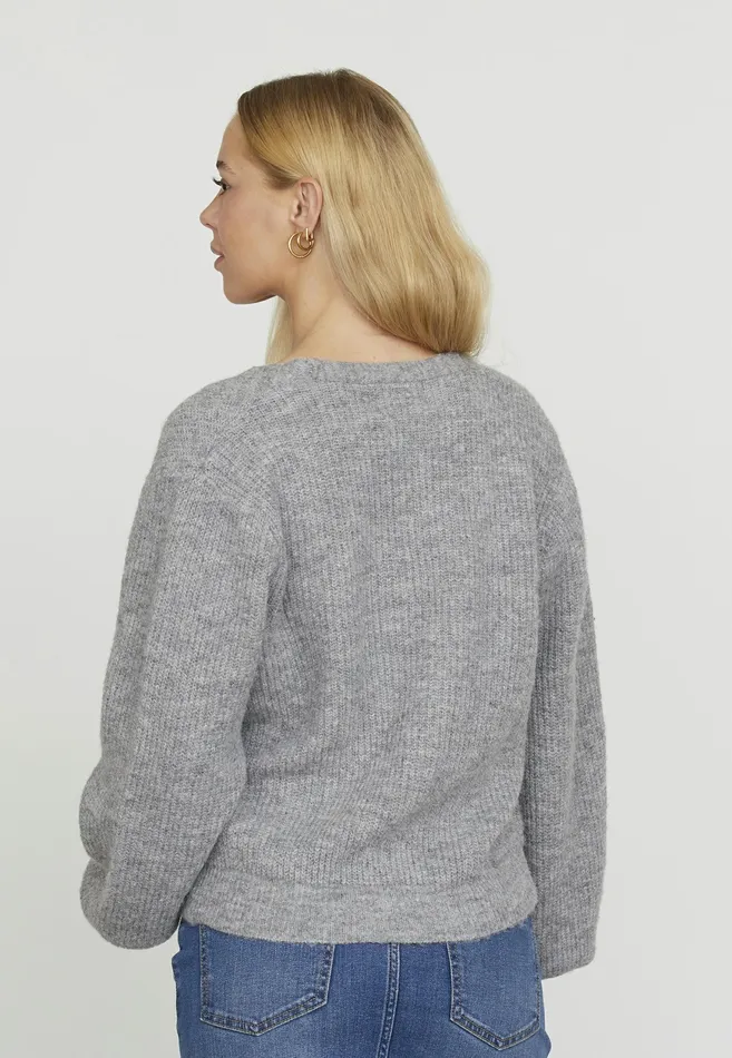 Women Sisters Point Knitwear LUIVCA Grey Mel