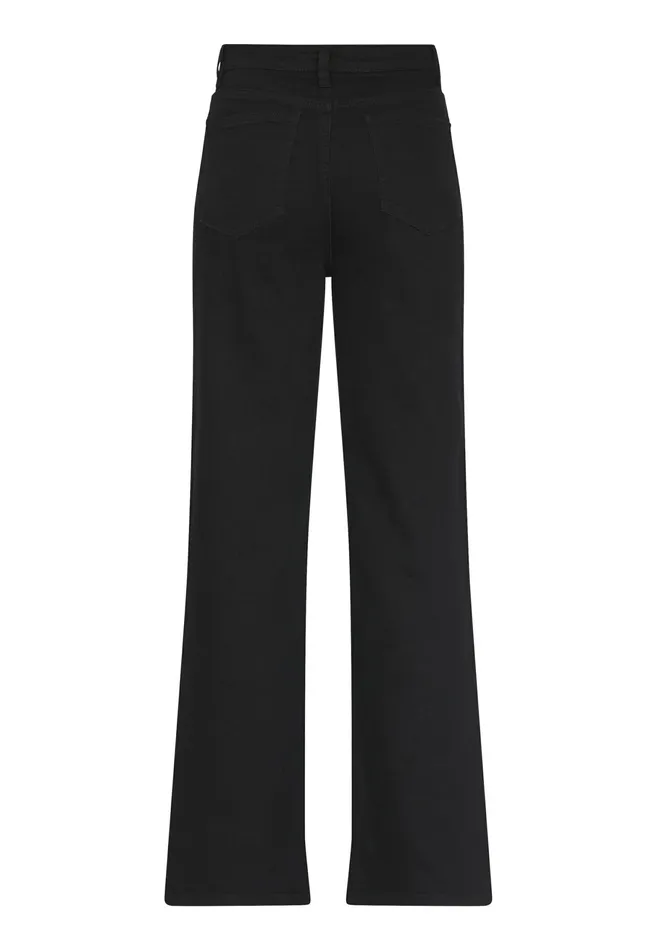 Women Sisters Point Pants and Jeans OWIWJE11 Black