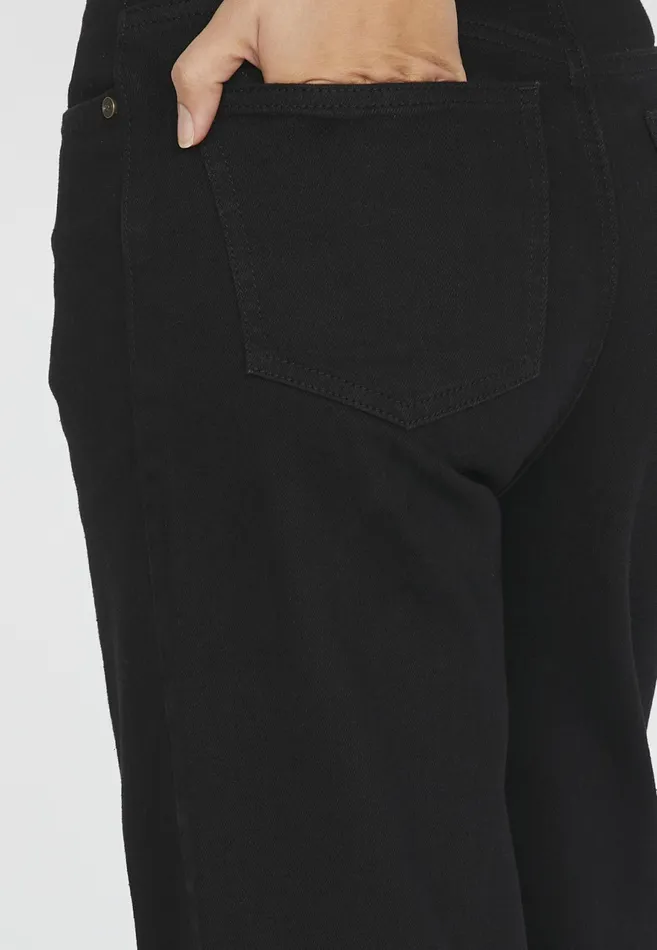 Women Sisters Point Pants and Jeans OWIWJE11 Black