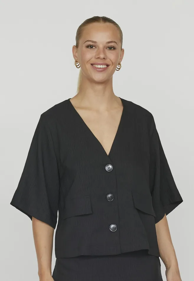 Women Sisters Point Shirts and Blouses ENISASS Black