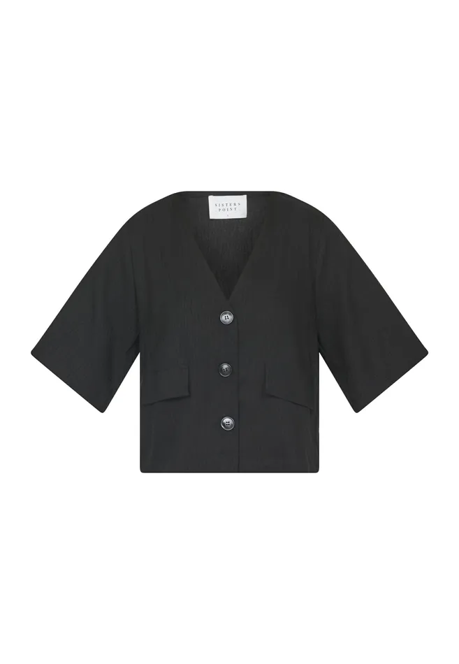 Women Sisters Point Shirts and Blouses ENISASS Black