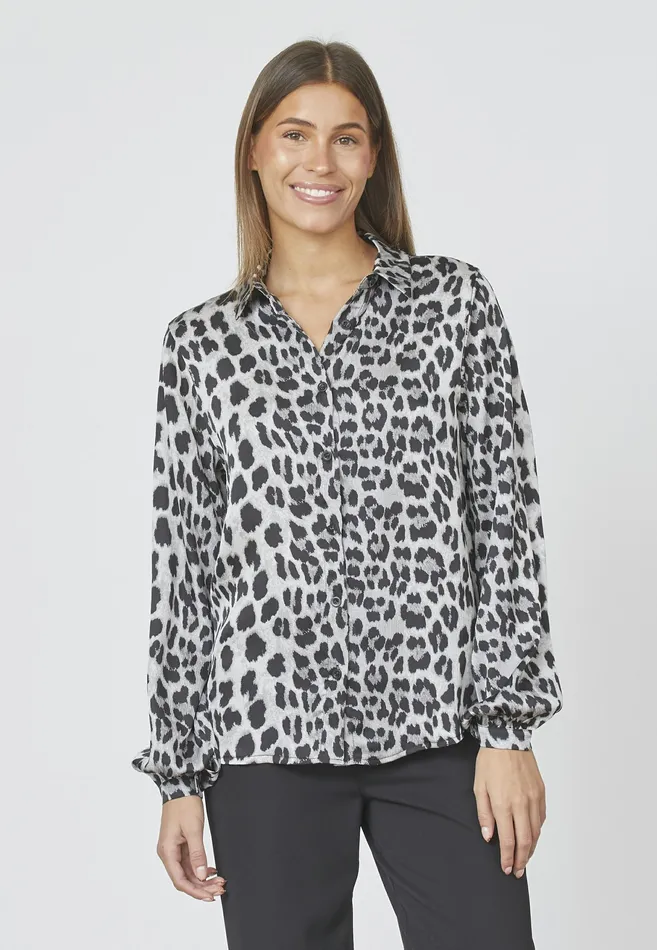 Women Sisters Point Shirts and Blouses GADASH45 Grey Leo