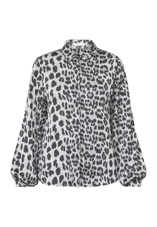 Women Sisters Point Shirts and Blouses GADASH45 Grey Leo