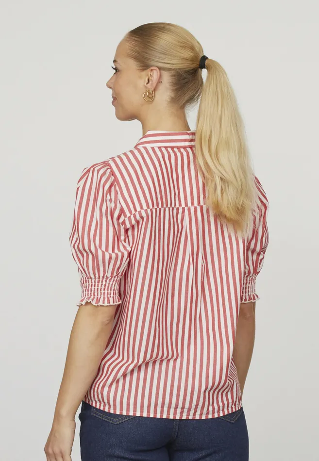 Women Sisters Point Shirts and Blouses ISOLASS1 Redwhite