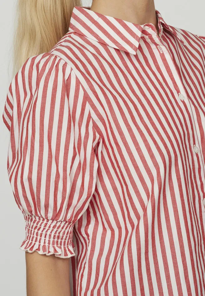 Women Sisters Point Shirts and Blouses ISOLASS1 Redwhite