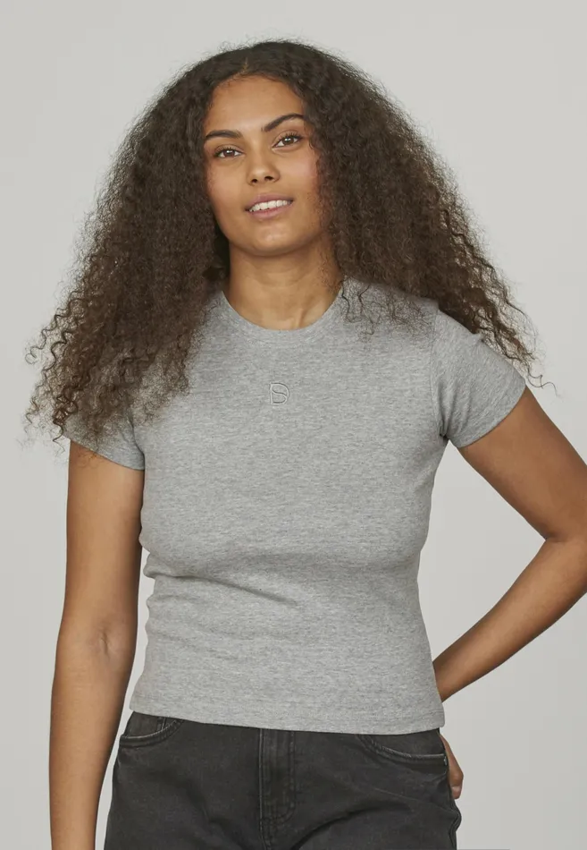 Women Sisters Point Tshirts DXS 3 SS TEE Grey Mel