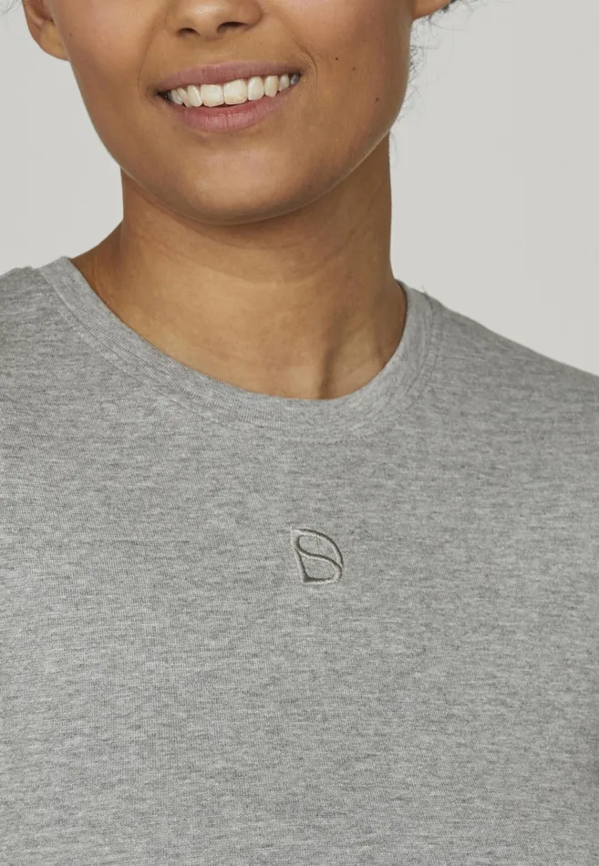 Women Sisters Point Tshirts DXS 3 SS TEE Grey Mel
