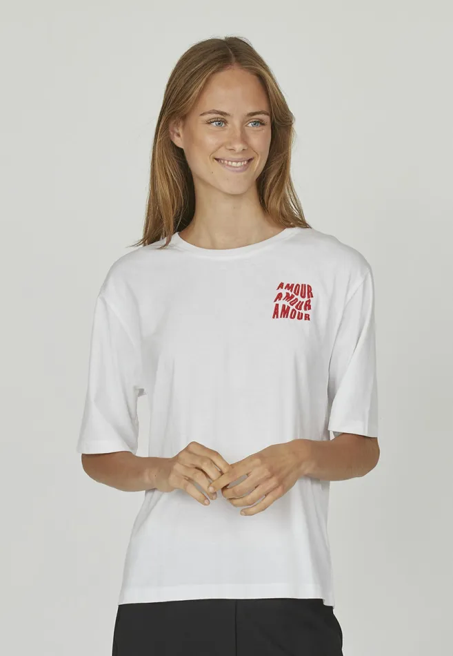 Women Sisters Point Tshirts HEDALOOSESS6 Whiteruby