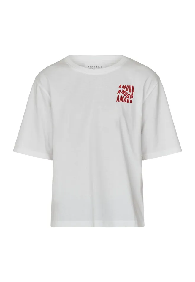 Women Sisters Point Tshirts HEDALOOSESS6 Whiteruby