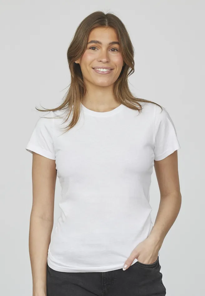 Women Sisters Point Tshirts HEDASS White