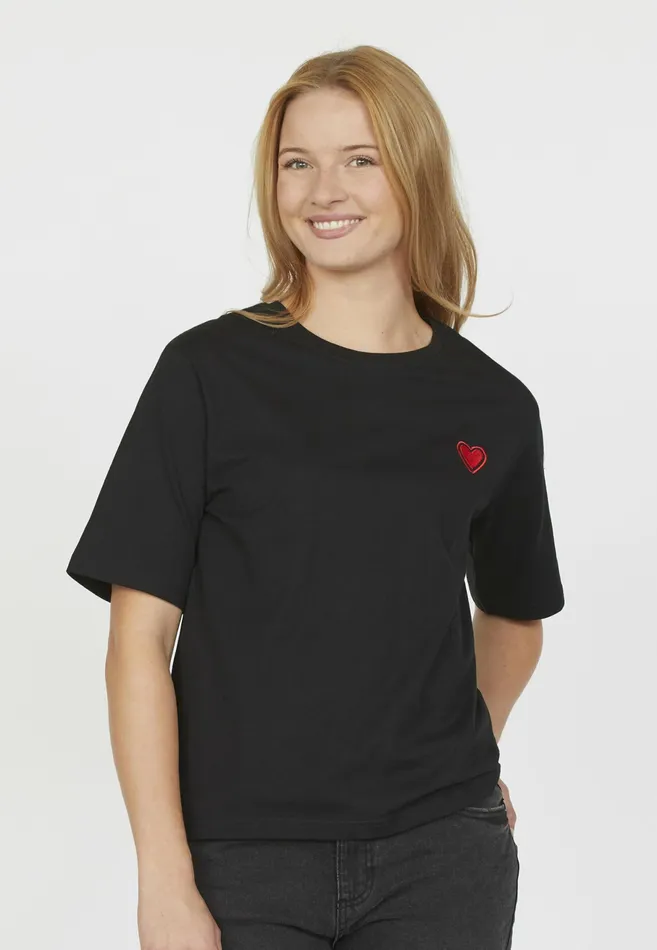 Women Sisters Point Tshirts HEKALOOSESS Blackruby