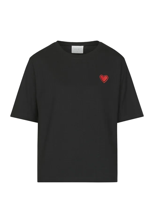 Women Sisters Point Tshirts HEKALOOSESS Blackruby