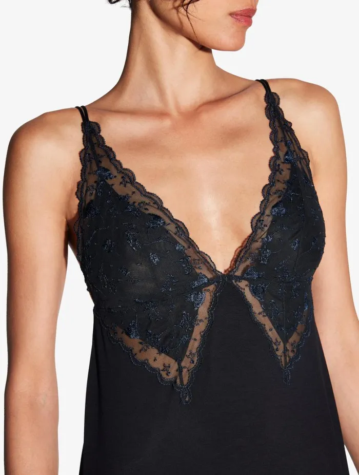 Women Slips and Dresses La Perla Babydoll In Onyx