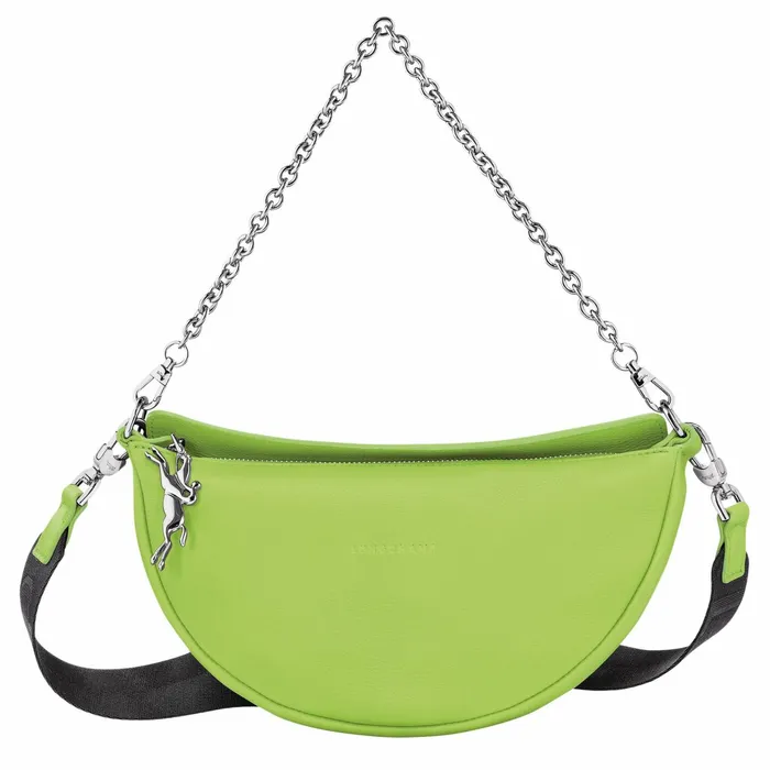 Women Smile S Crossbody Bag Green Light Longchamp Shoulder Bags