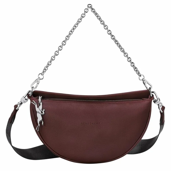Women Smile S Crossbody Bag Plum Longchamp Shoulder Bags