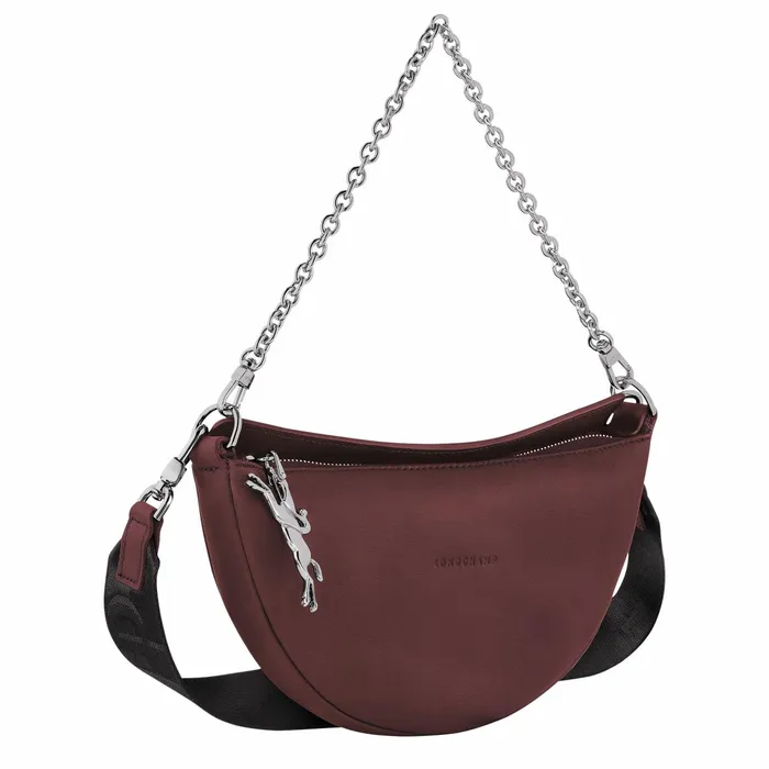 Women Smile S Crossbody Bag Plum Longchamp Shoulder Bags