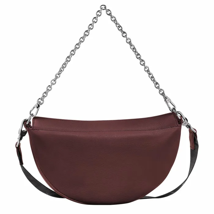 Women Smile S Crossbody Bag Plum Longchamp Shoulder Bags