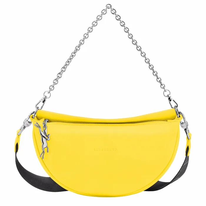 Women Smile S Crossbody Bag Yellow Longchamp Shoulder Bags