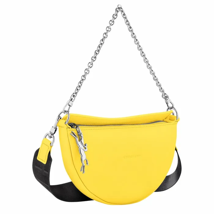 Women Smile S Crossbody Bag Yellow Longchamp Shoulder Bags