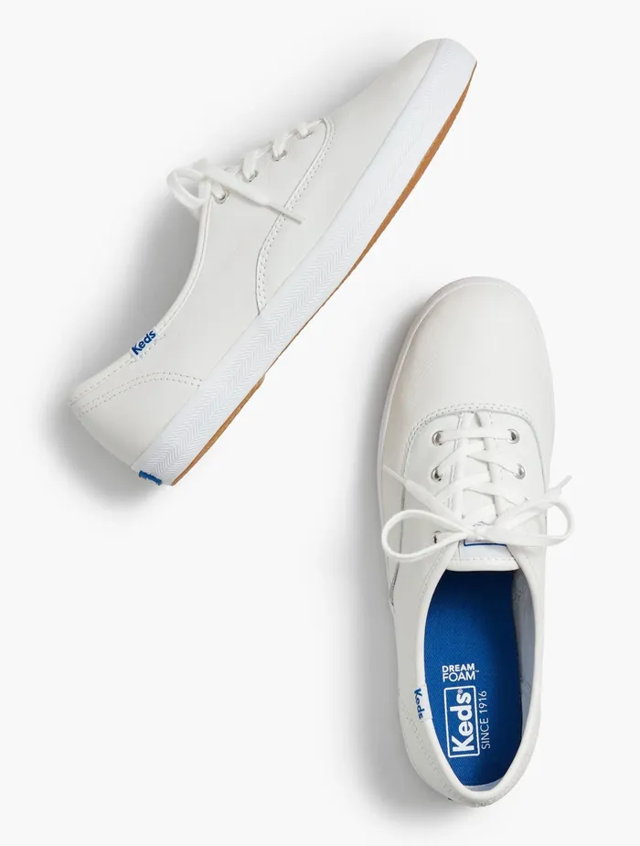 Women Sneakers Talbots Keds Champion Sneakers White