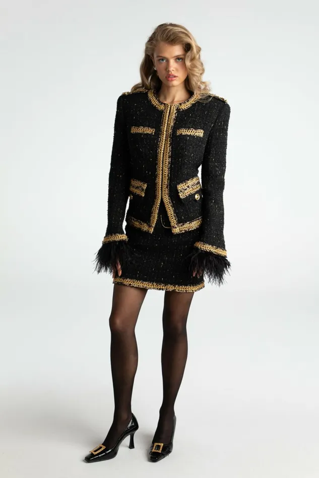 Women Sophia Tweed Jacket Nana Jacqueline Outerwear