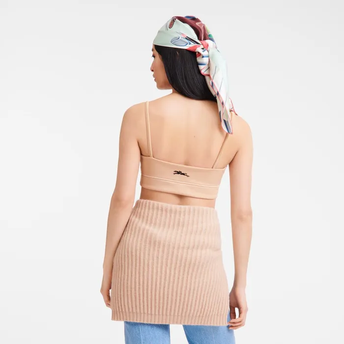 Women Sport Bra Nude Longchamp Tops and Blouses