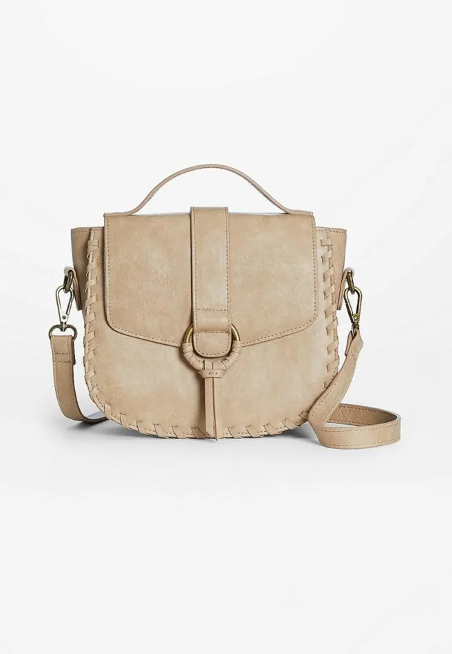Women Stitch Satchel Crossbody Bag Maurices Bags