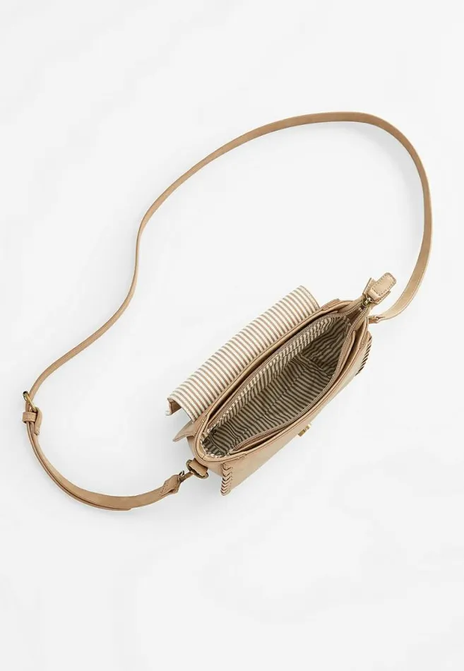Women Stitch Satchel Crossbody Bag Maurices Bags