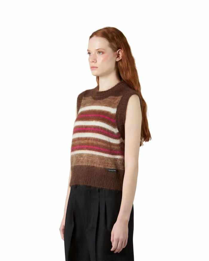 Women Sweater 8211 Chestnut Paris Philippe Model Paris Knitwear And Sweatshirts