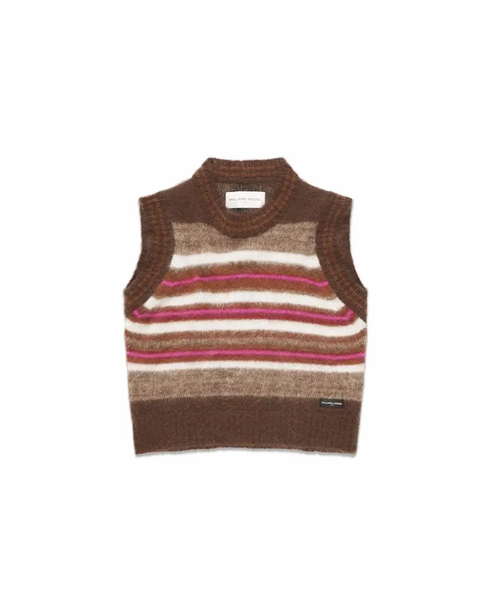 Women Sweater 8211 Chestnut Paris Philippe Model Paris Knitwear And Sweatshirts