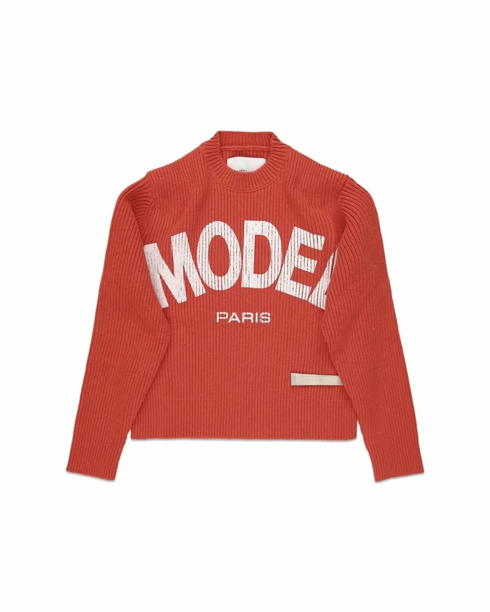 Women Sweater 8211 Coral Paris Philippe Model Paris Knitwear And Sweatshirts