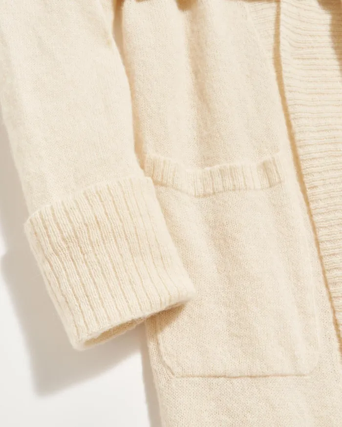 Women Sweaters and Knits Billy Reid Cardigan Coat Ivory