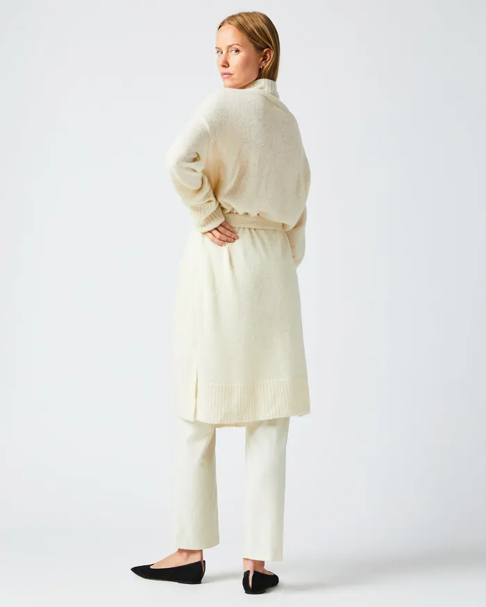 Women Sweaters and Knits Billy Reid Cardigan Coat Ivory