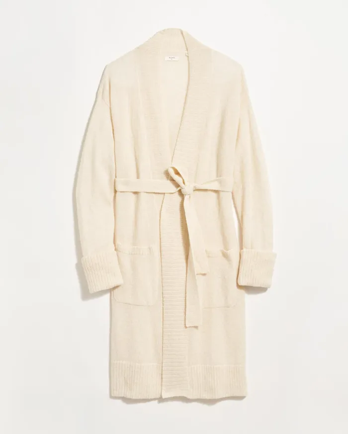 Women Sweaters and Knits Billy Reid Cardigan Coat Ivory