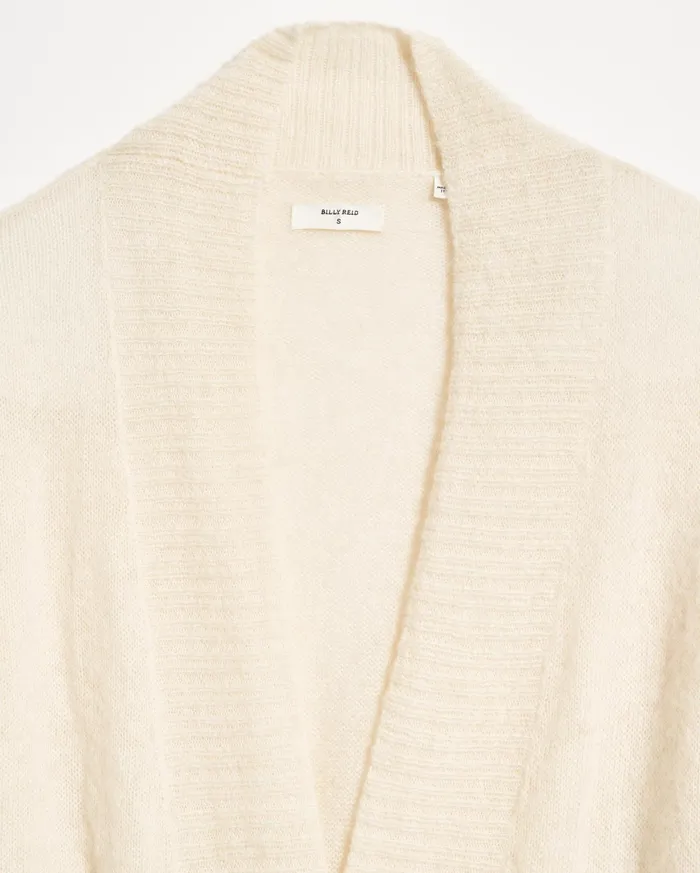 Women Sweaters and Knits Billy Reid Cardigan Coat Ivory