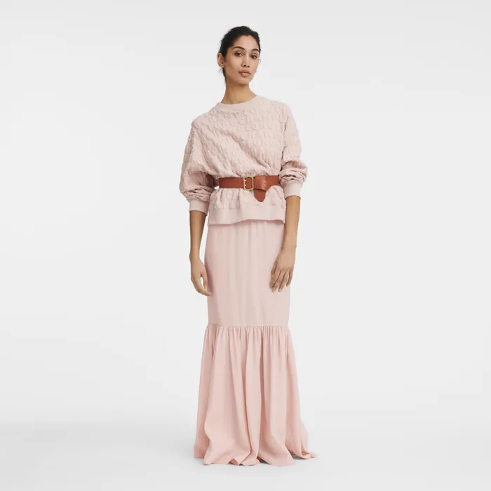 Women Sweatshirt Nude Longchamp Tops and Blouses