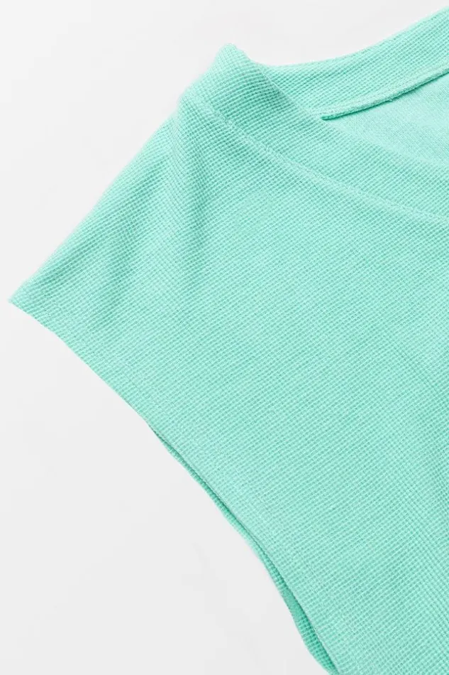 Women Sweatshirts and Hoodies Cupshe Honey Green Vneck Sweatshirt Green
