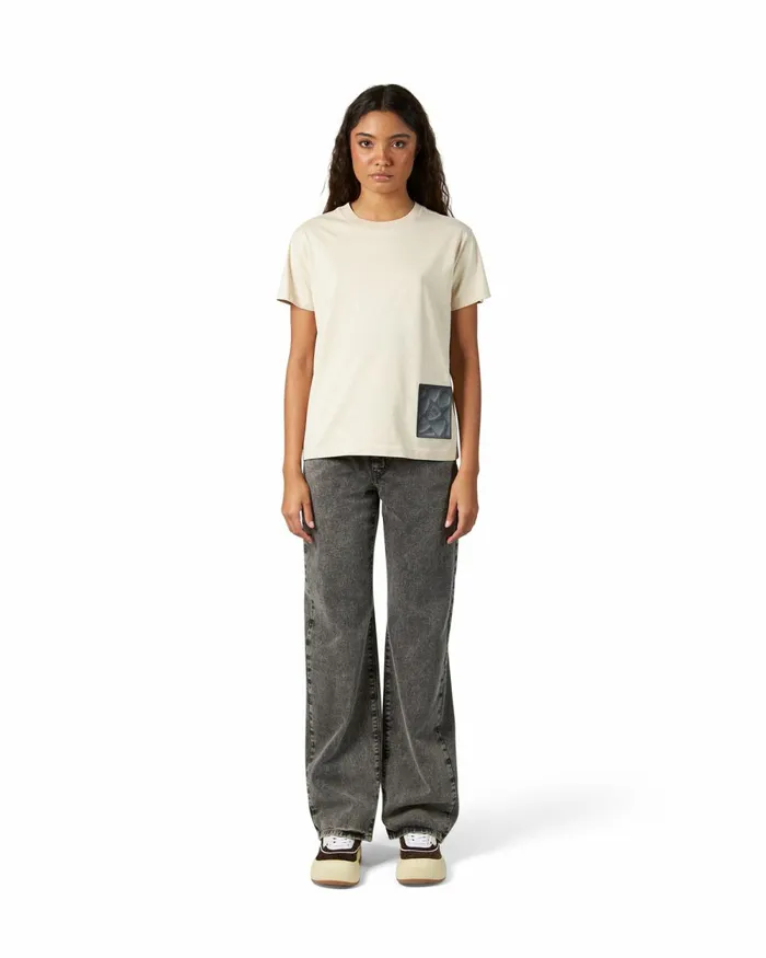 Women TShirt 8211 Beige Paris Philippe Model Paris TShirts And Shirts