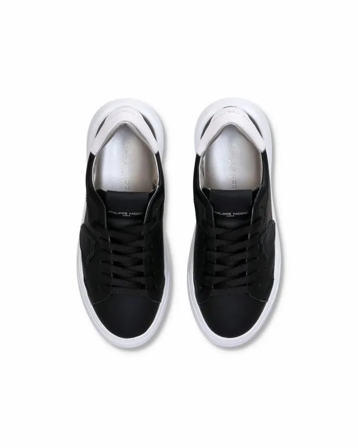 Women Temple Sneakers BlackWhite Shoes Paris Philippe Model Paris Casual