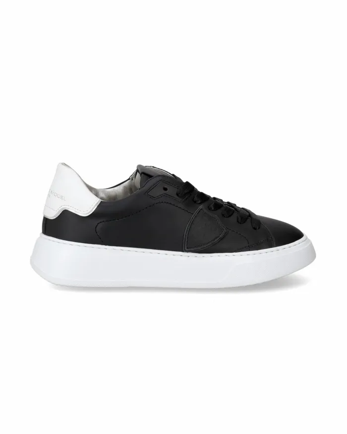 Women Temple Sneakers BlackWhite Shoes Paris Philippe Model Paris Casual