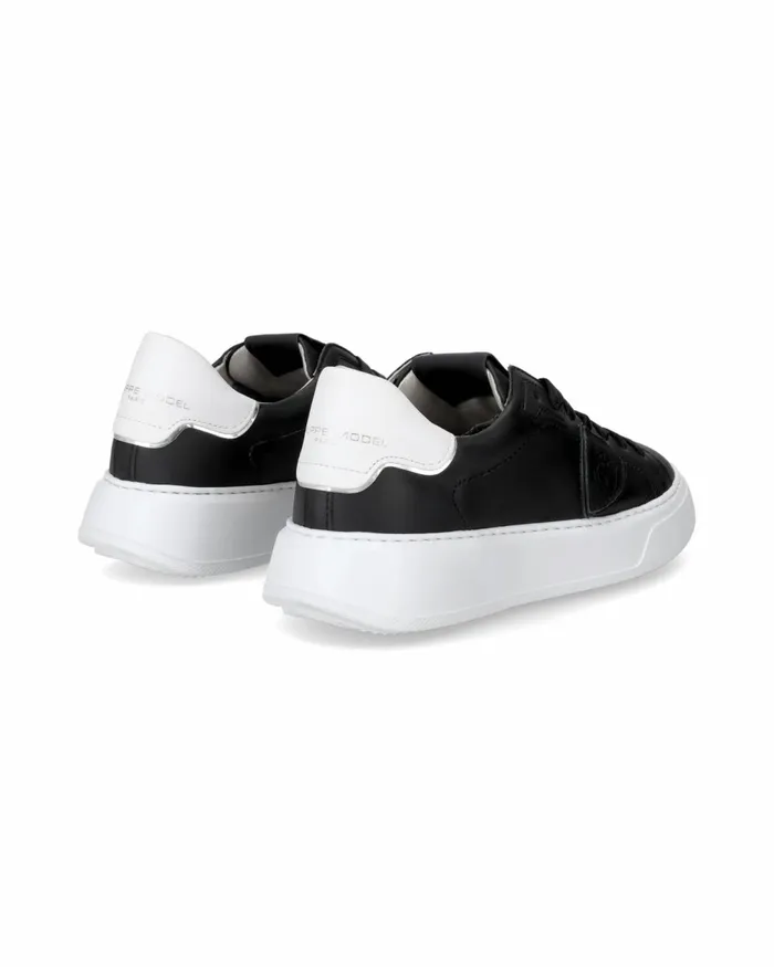 Women Temple Sneakers BlackWhite Shoes Paris Philippe Model Paris Casual