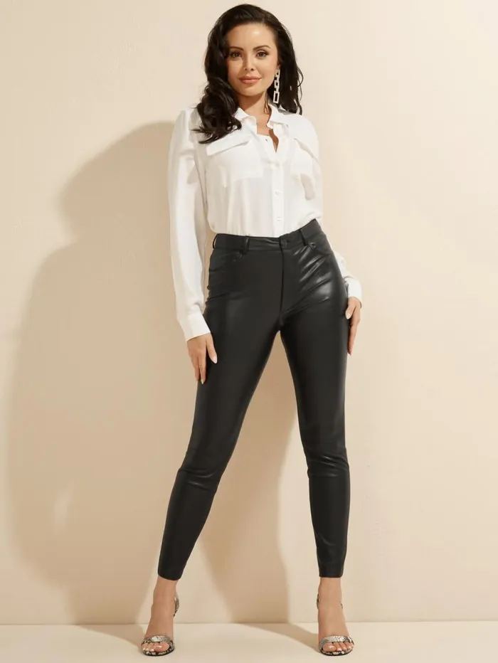 Women The Essence Blouse Blanc Pur Marciano Tops And Sweaters Women The Essence Blouse Blanc Pur Marciano Tops And Sweaters