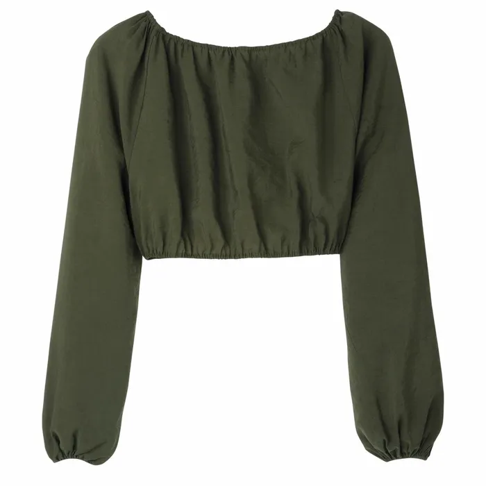 Women Top Khaki Longchamp Tops and Blouses