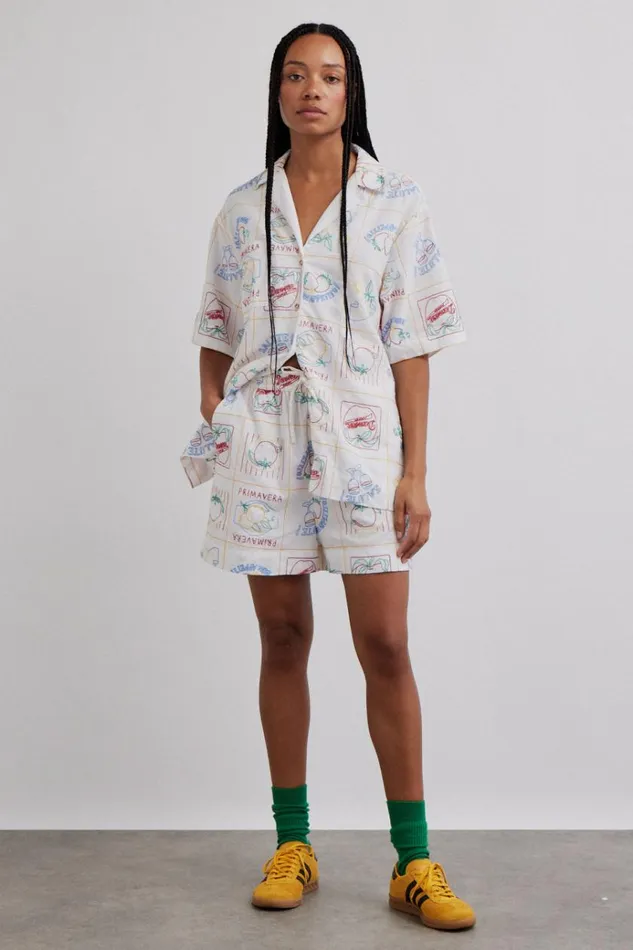 Women Tops Damson Madder Buon Appetito Shirt