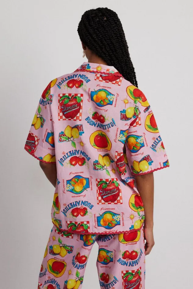 Women Tops Damson Madder Chlo Shirt 8211 Fruit Labels
