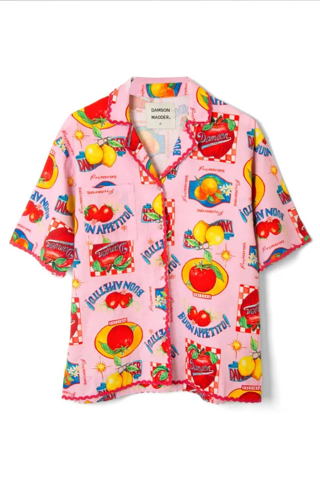 Women Tops Damson Madder Chlo Shirt 8211 Fruit Labels